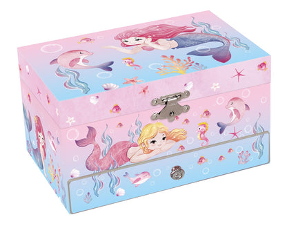 Aquaria Mermaid Music Box | Enchanting Blue Ocean Melody Dancer