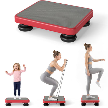 Kids Red Mini Trampoline 60x50cm | Elastic Rope Rebounder