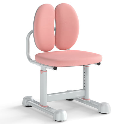 Pink Kids Desk Chair | Adjustable Height & Dual Back Support (Chair Only)