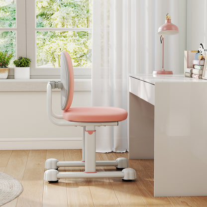 Pink Kids Desk Chair | Adjustable Height & Dual Back Support (Chair Only)