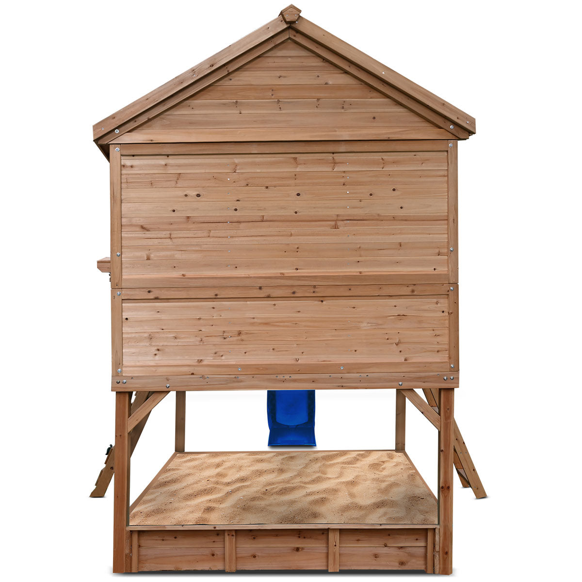 Winchester Cubby House | 1.2m Elevated Platform & 2.2m Blue Slide