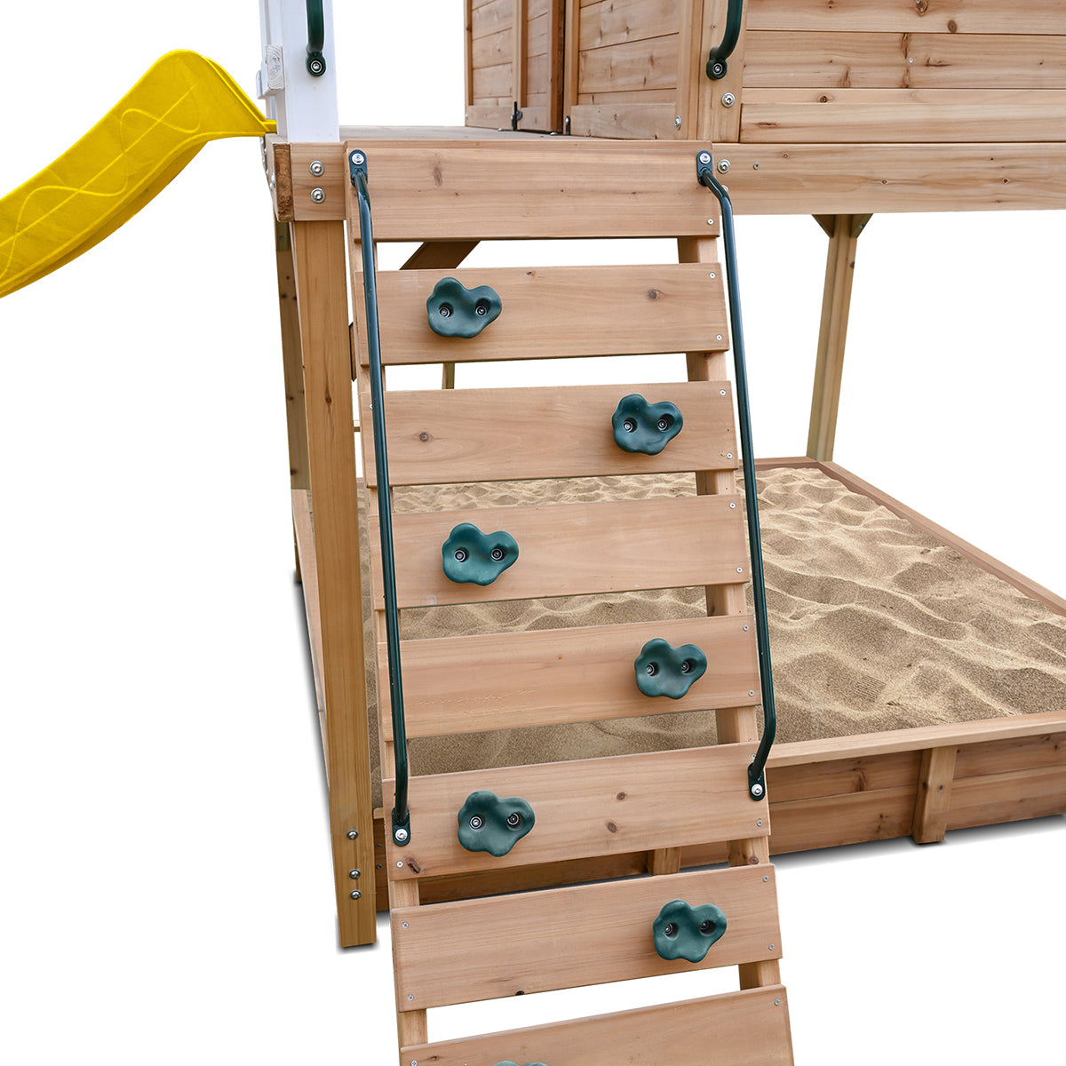 Winchester Cubby House | 1.45m Elevated Platform & 3m Yellow Slide