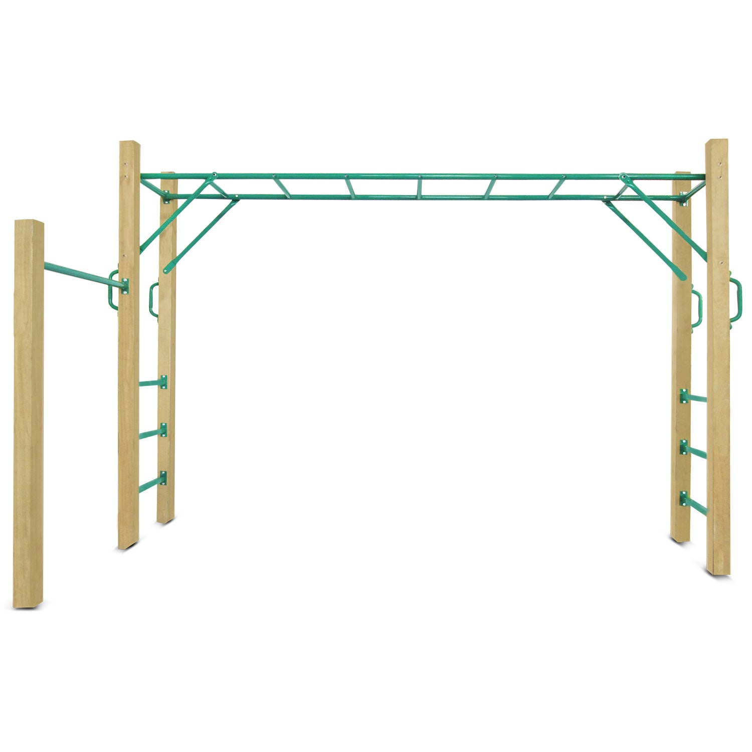 3.0m Monkey Bar Set for Backyard Play | Premium Timber Playground Equipment for Kids