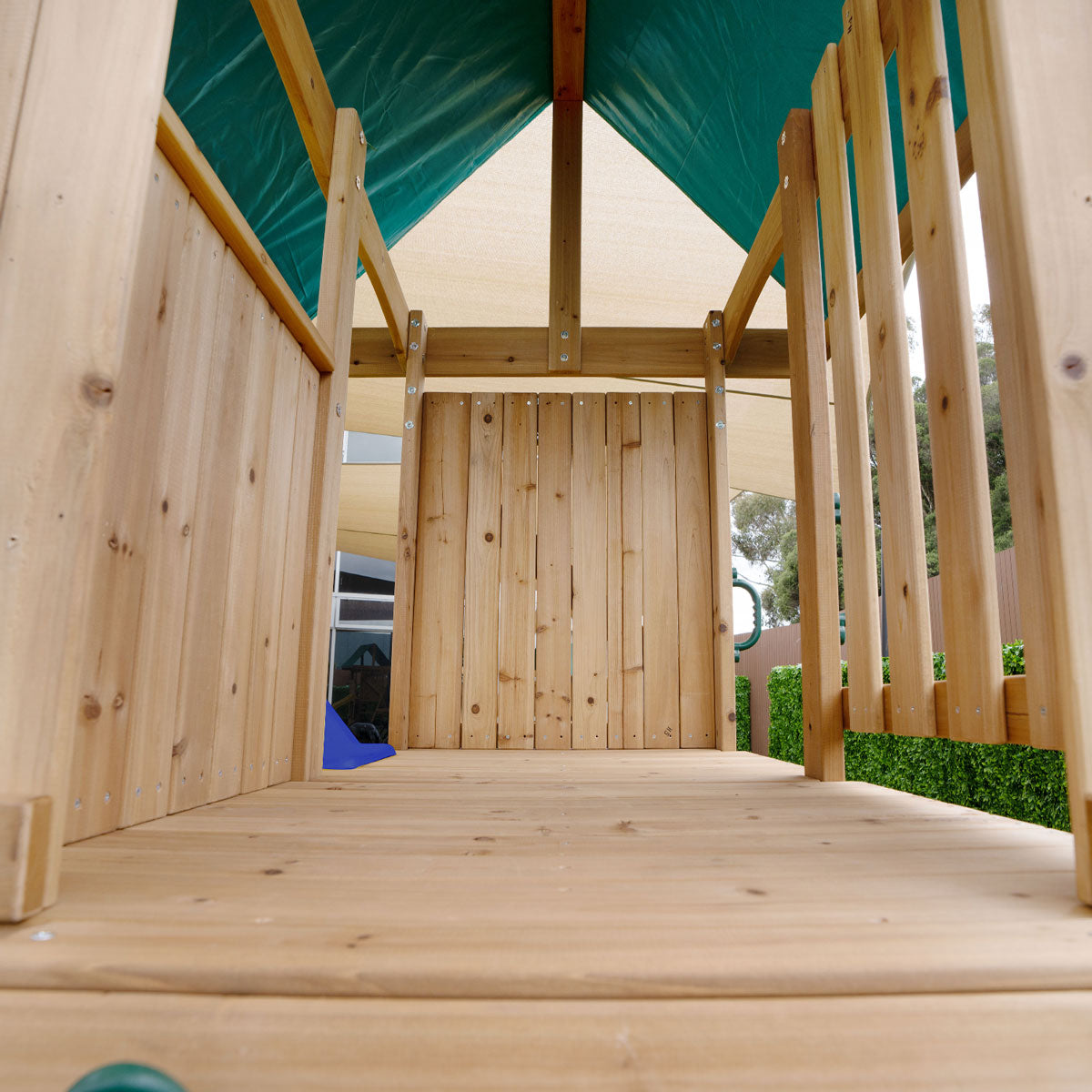 Carindale Play Centre with Swings and Blue Slide