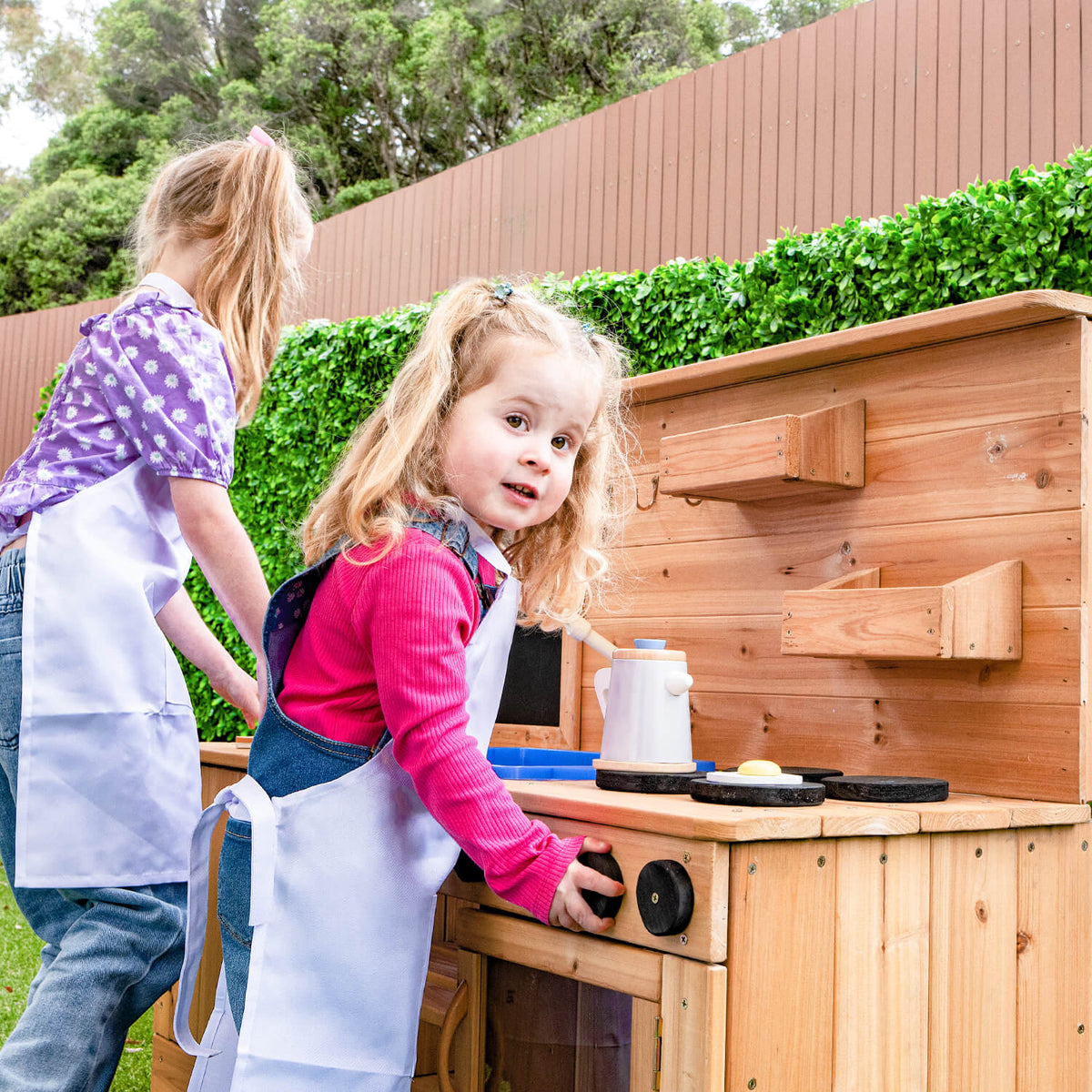 Roma Outdoor Play Kitchen | Inspire Little Chefs Creativity – Kids Mega ...