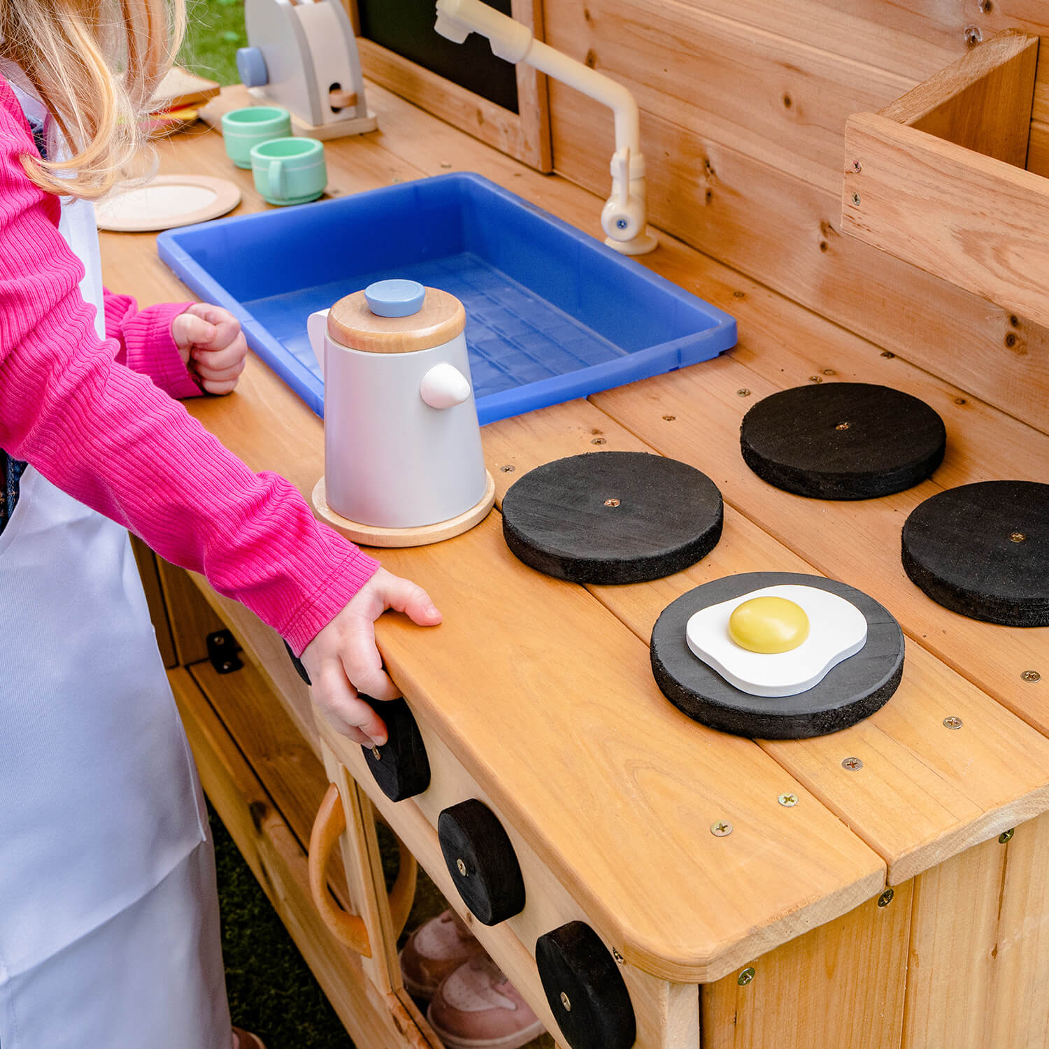 Lifespan Kids Roma Outdoor Play Kitchen SInk