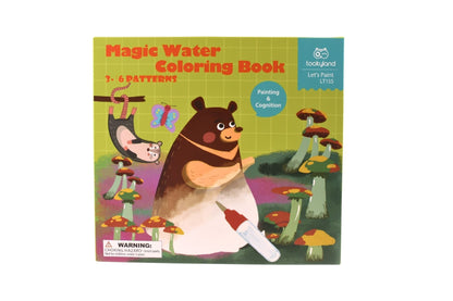 Tookyland Magic Water Doodle Book | Mess Free Art for Kids