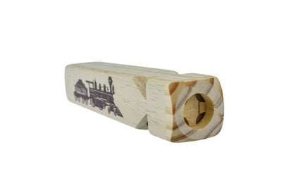 Kaper Kidz Wooden Train Whistle for Toddlers 18m+