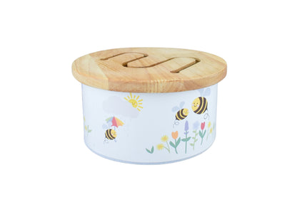 Koala Dream Calm Wooden Drum with Bee Design | Vibrantly designed musical toy for kids.