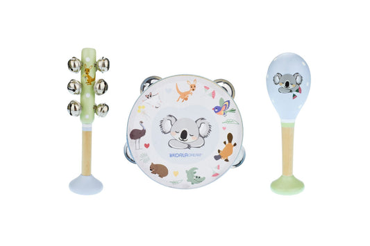 Bush Buddies Australian Animals 3 Pcs Musical Set