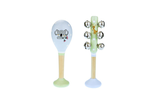 Bush Buddies Australian Animals Maraca & Bellstick Set