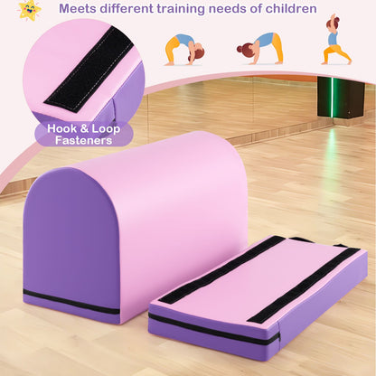 Purple Mailbox Gymnastics Vaulting Box | Detachable Tumbling Mat