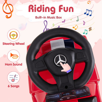 Mercedes-Benz Kids Ride On Fire Engine Truck | Red Foot To Floor