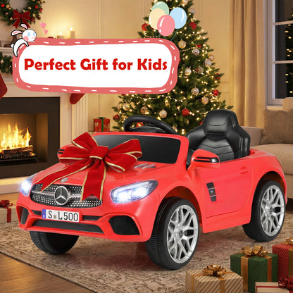 12V Red Mercedes Benz Ride On Car | Dual Motors & Remote