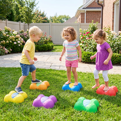 Costway Montessori Obstacle Coordination Game for Toddlers with Detachable Toys