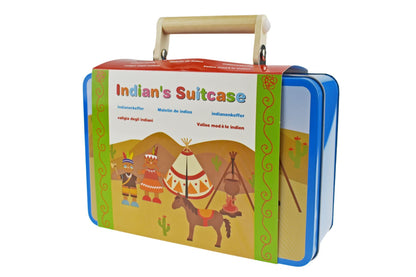 Kaper Kidz Native American Dress Up Set in Tin Case
