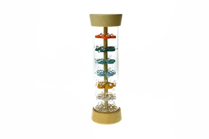 Kaper Kidz Wooden Rainmaker Rattle for Sensory Play 18m+