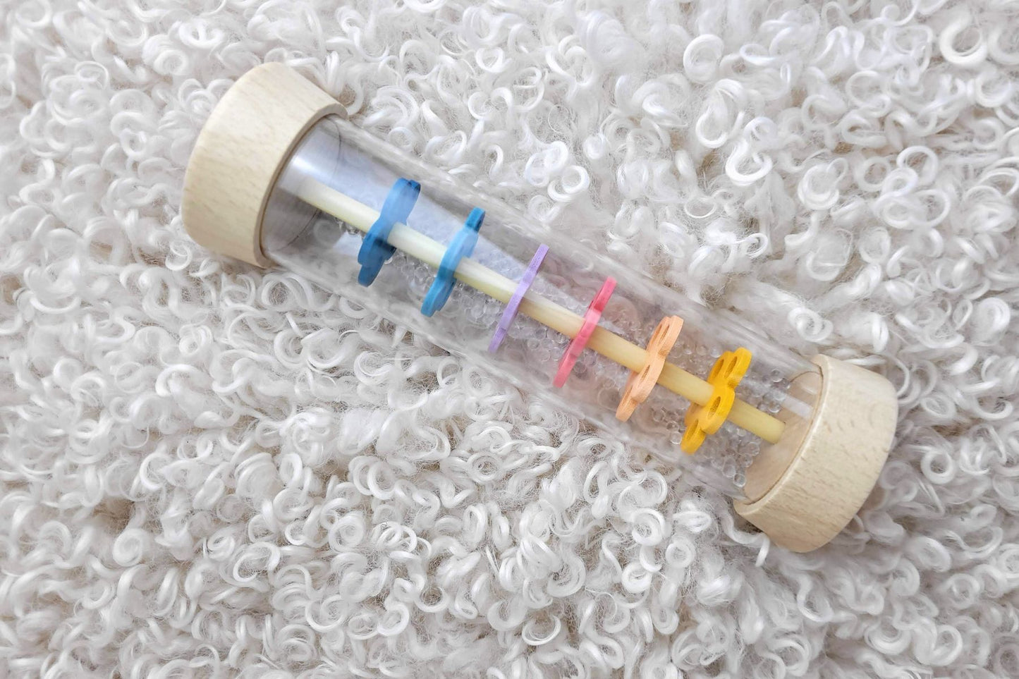 Kaper Kidz Wooden Rainmaker | Soothing Sounds & Visual Fun