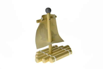 Kaper Kidz Wooden Raft | Adorable Bath & Beach Toy