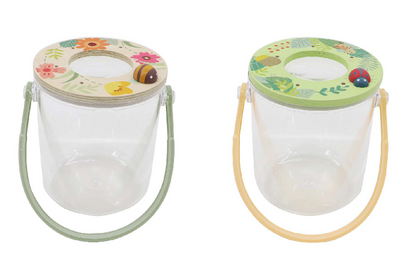 Magnifier Bug Jar | Colorful Wooden Handle Insect Explorer