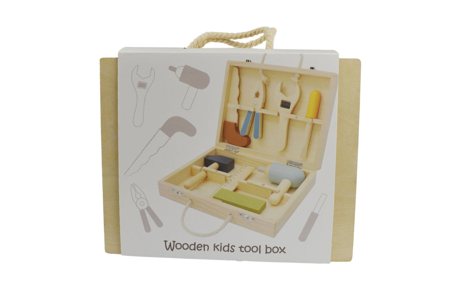 Kaper Kidz wooden toolbox | fun and educational play set for kids at home.