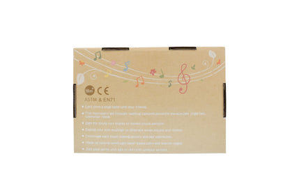 Wooden Spring Insect Bee Music | Blue 3-Piece Set for Toddlers