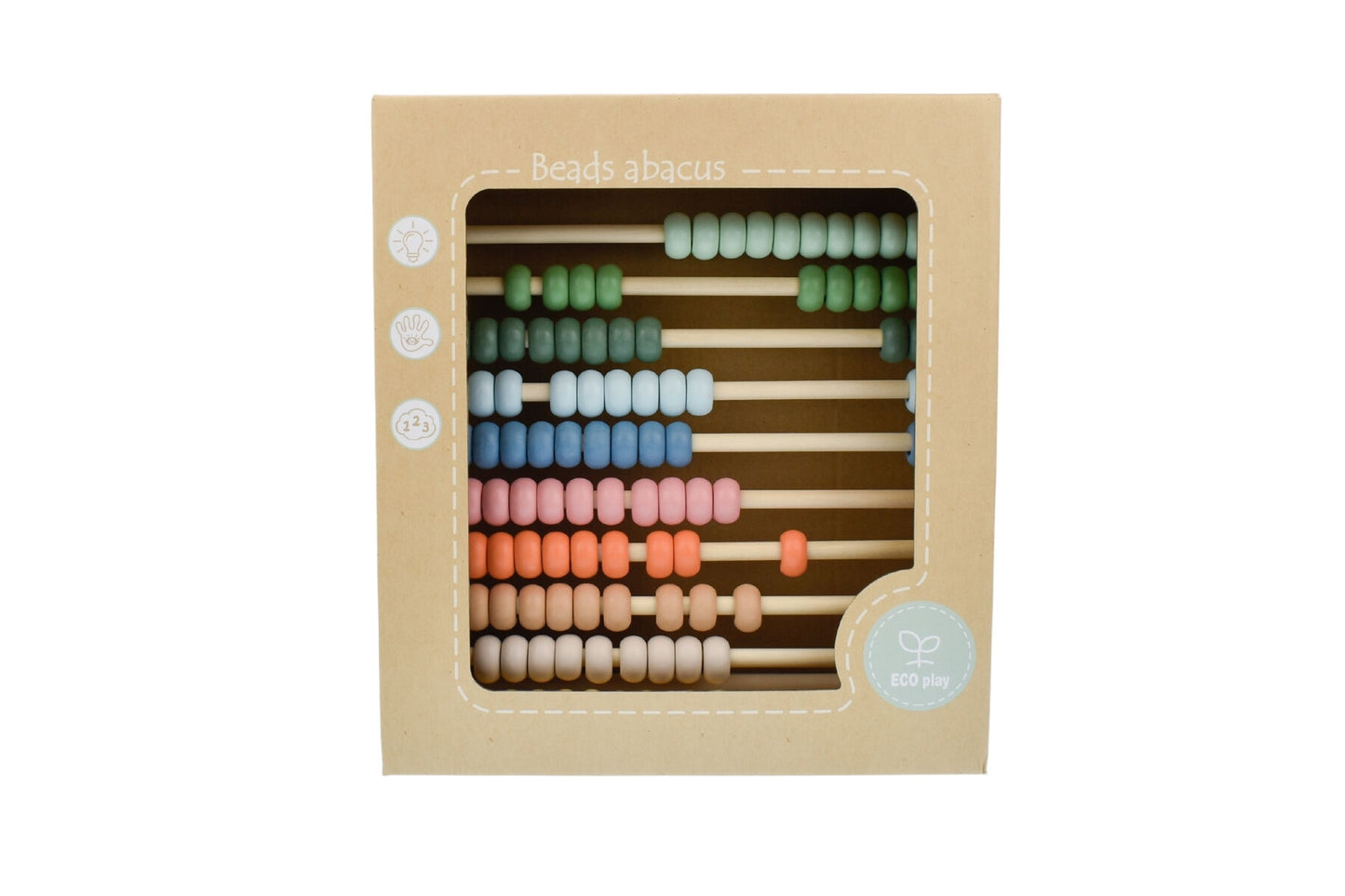 Wooden Abacus | Colorful 100-Bead Math Toy for Kids