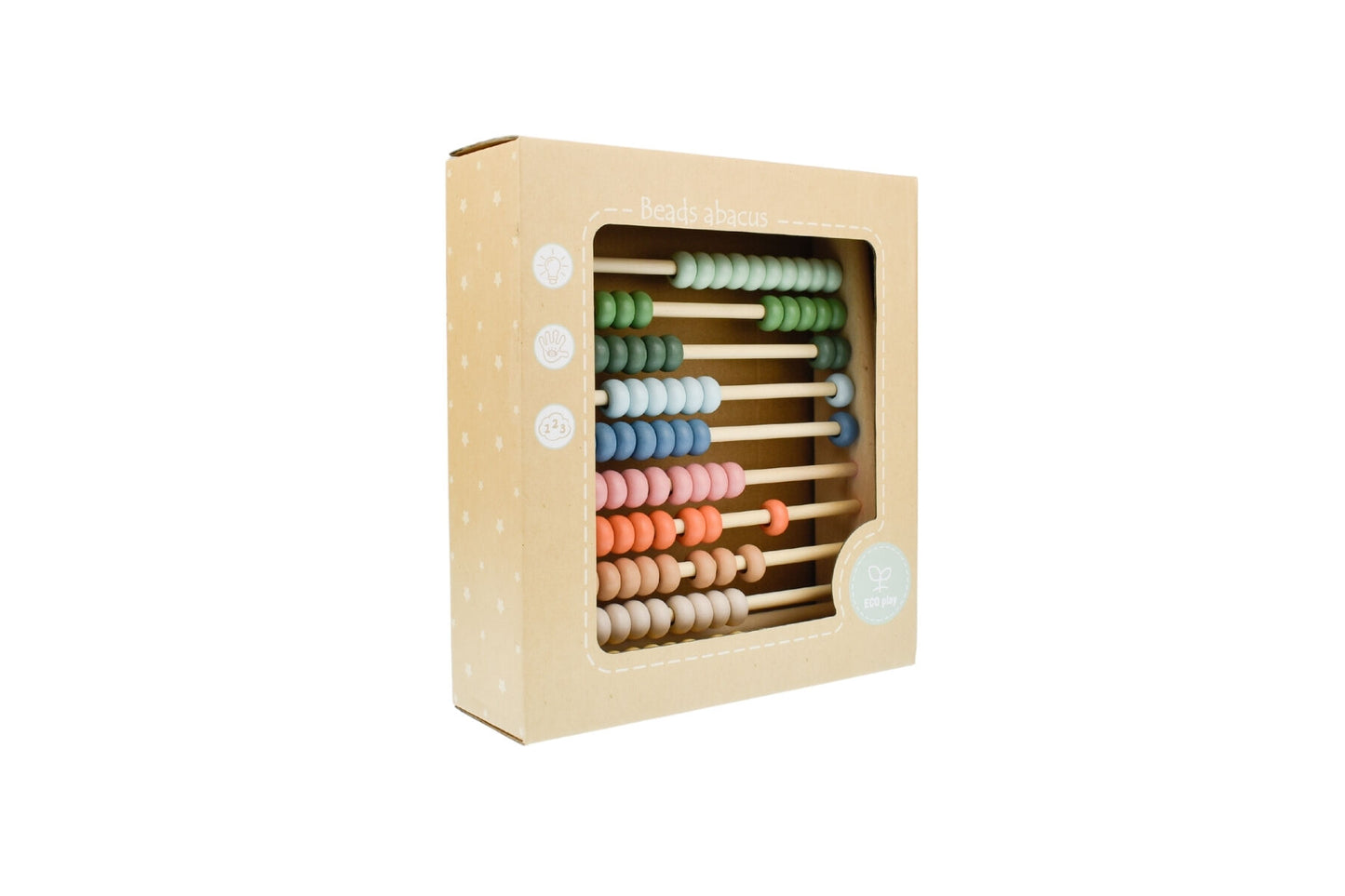 Wooden Abacus | Colorful 100-Bead Math Toy for Kids