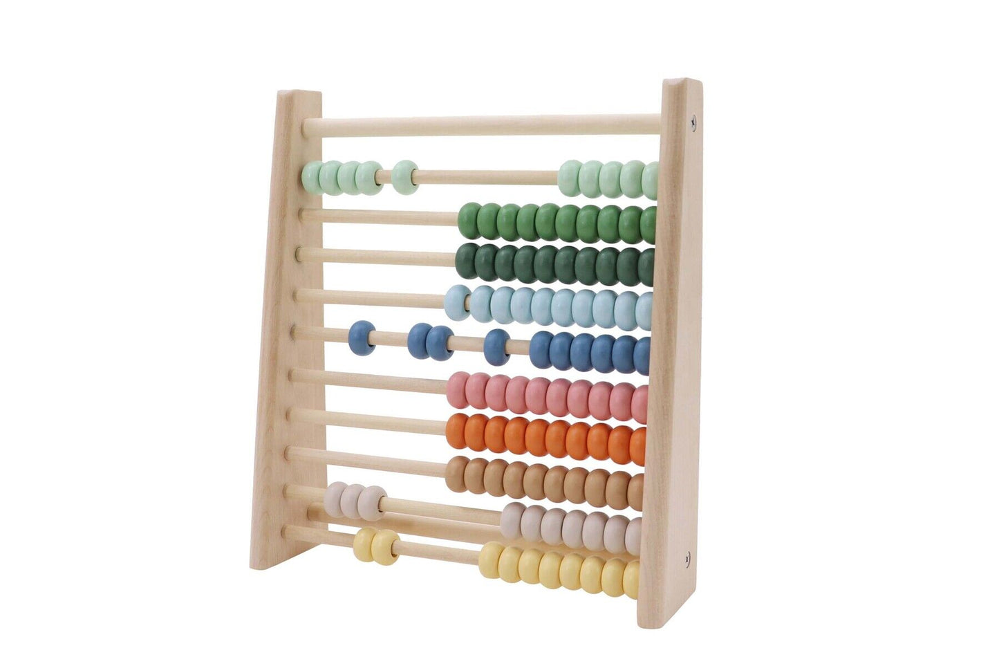 Wooden Abacus | Colorful 100-Bead Math Toy for Kids
