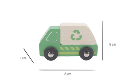 Wooden Box Transportation & Street Sign Set