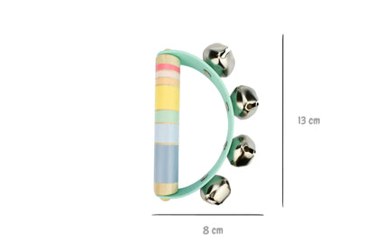 Rainbow Handbell Cluster 2 Piece Set | Wooden Musical Toy