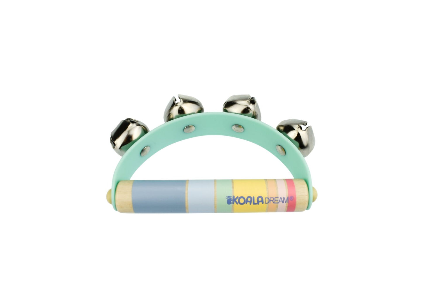 Rainbow Handbell Cluster 2 Piece Set | Wooden Musical Toy