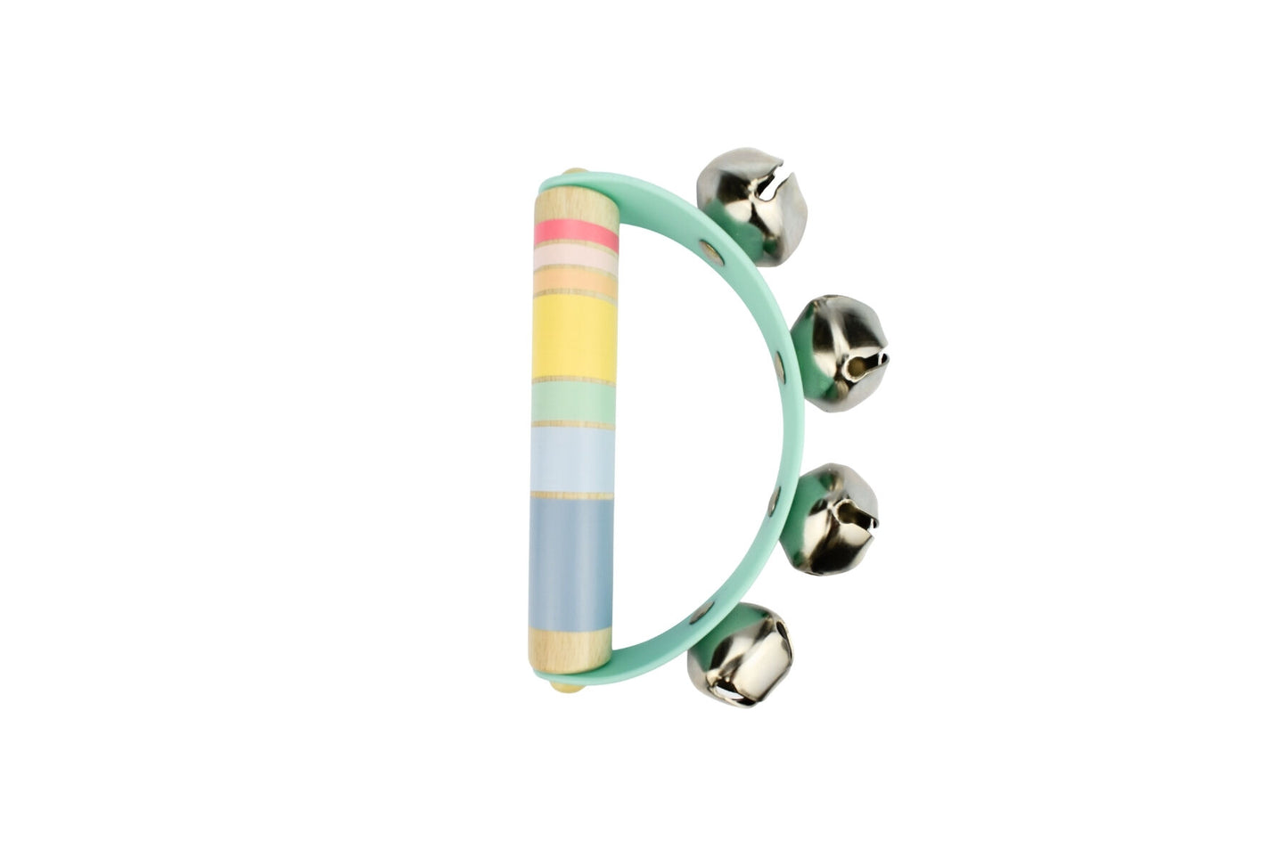 Rainbow Handbell Cluster 2 Piece Set | Wooden Musical Toy