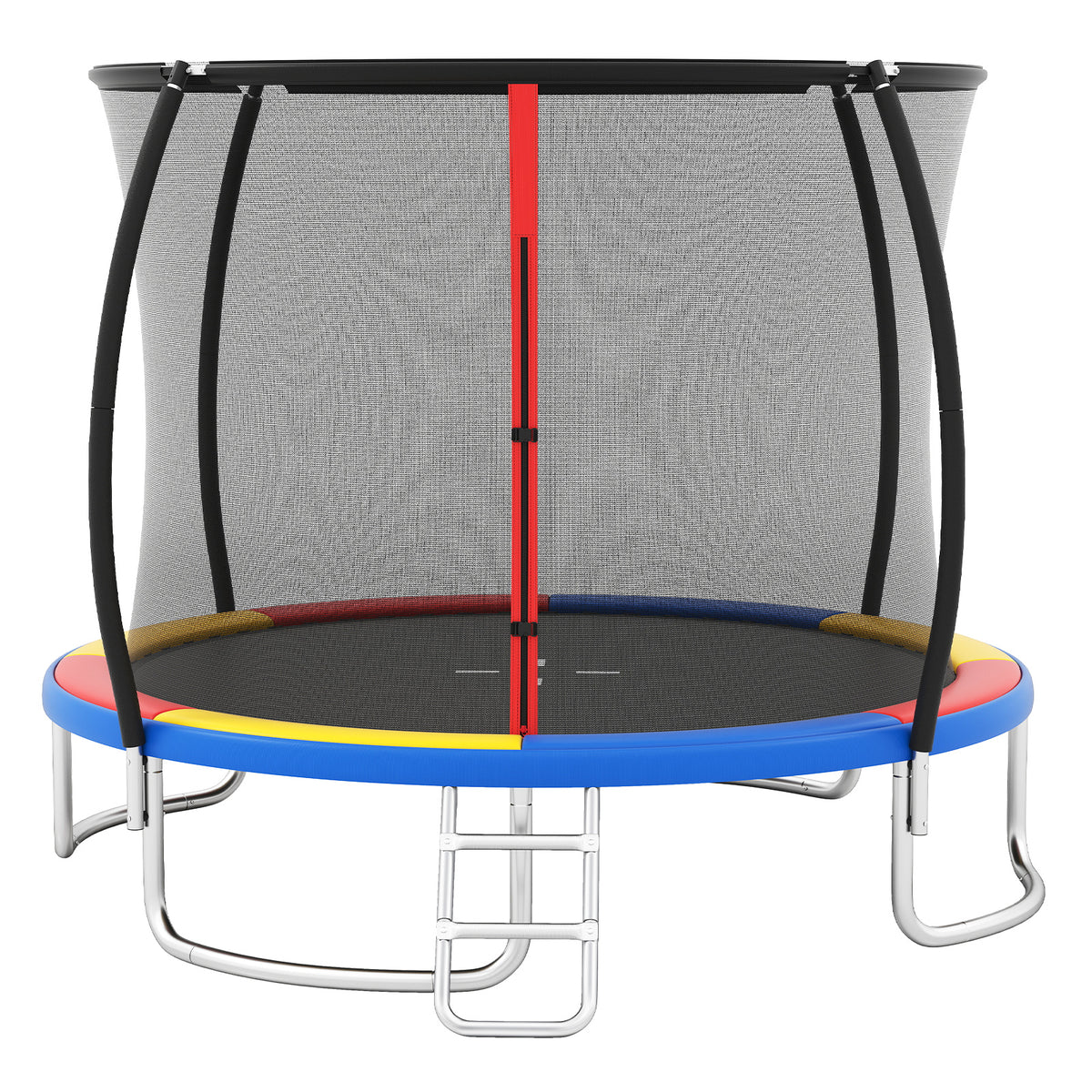 Multicolour Heavy Duty Outdoor Trampoline | High Bounce & Stability