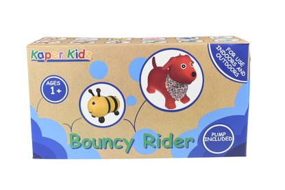 Bouncy Rider Ashby The Rabbit | Inflatable Ride-On with Pump