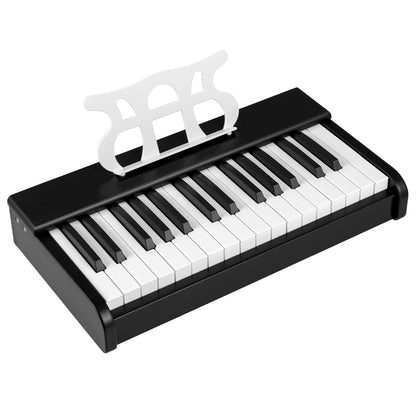 30 Key Digital Piano | Removable Music Stand | Black Kids Piano