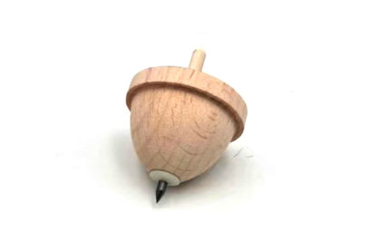 Wooden Drawing Spinning Top 3 Pack | Beech Wood Art Toy