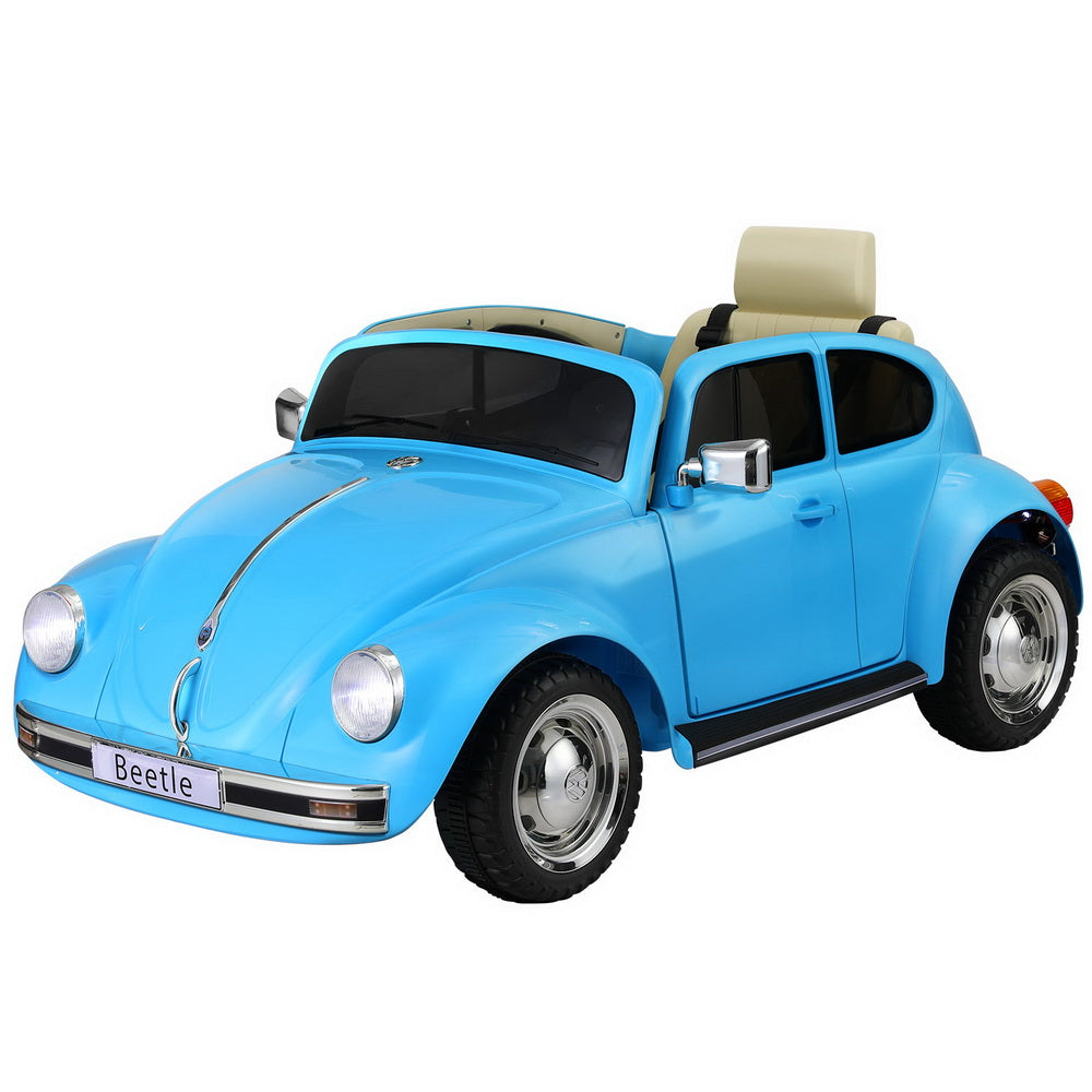 VW Beetle Kids Ride On Car | 6V Electric, Remote Control, Fun and Safe for Home