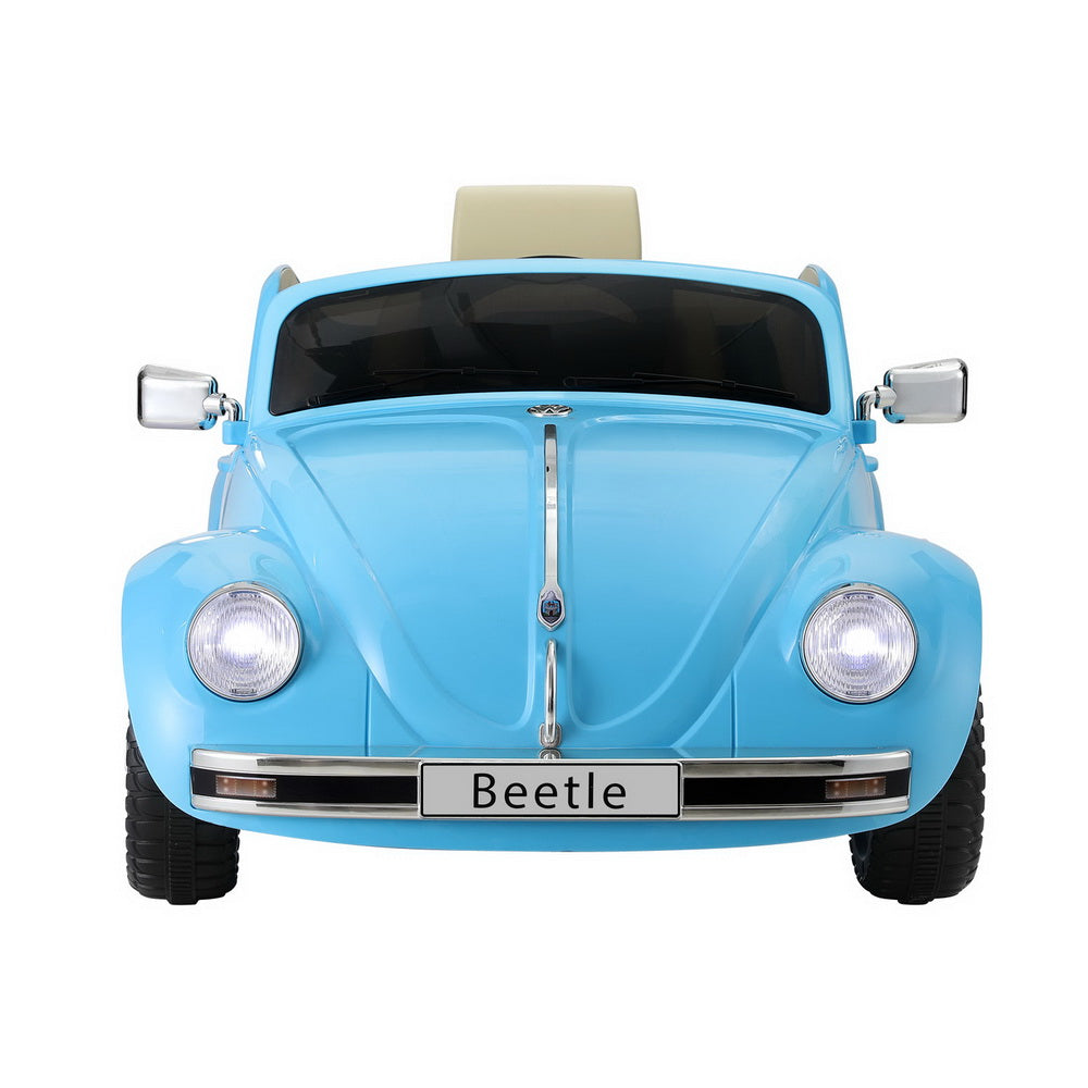 Kids Ride On VW Beetle Electric Car with Remote Control Blue
