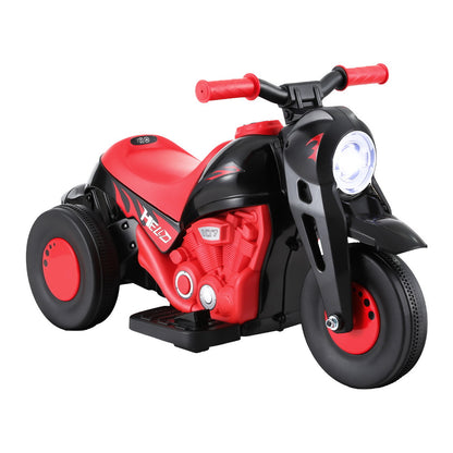 Red Rigo Kids Electric Motorbike Ride-On with Bubble Maker - fun home ride-on toy.