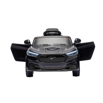 Kids Ride On Car 12V Licensed Ford Electric Toy with Remote Control Horn Music 97x61cm Black