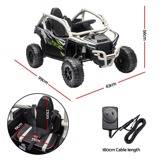 Kids Ride On Car Off-Road Licensed KRX1000 Electric Toy with Remote Control Music