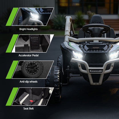 Kids Ride On Car Off-Road Licensed KRX1000 Electric Toy with Remote Control Music