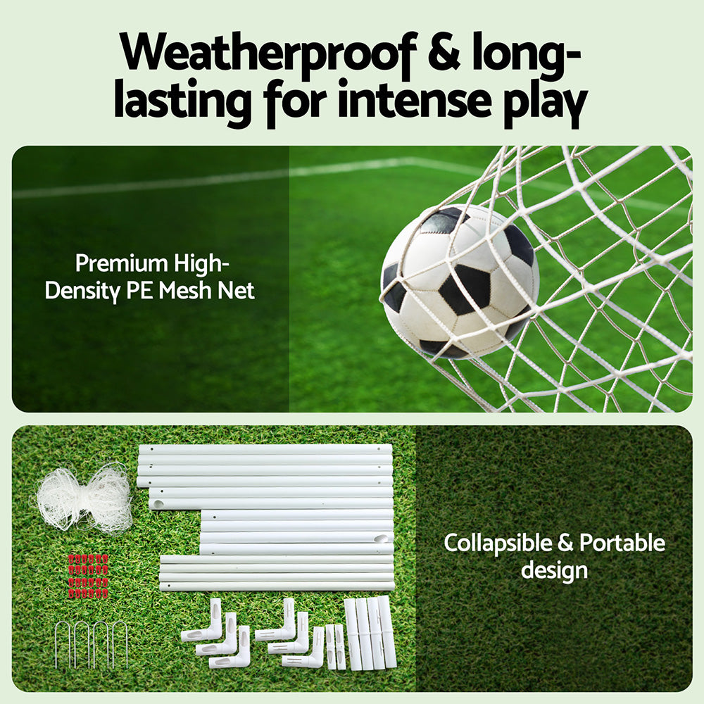 Everfit 8FT Soccer Football Goal Net