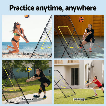 Everfit 7ft 2.1M Volleyball Net Football Baseball Goal Netting with Frame