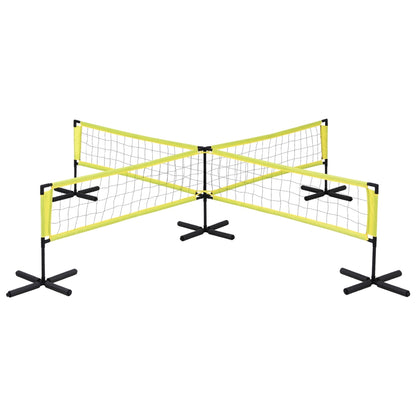 Everfit Portable Water Volleyball Net Set for childrens pool play, easy setup and storage.