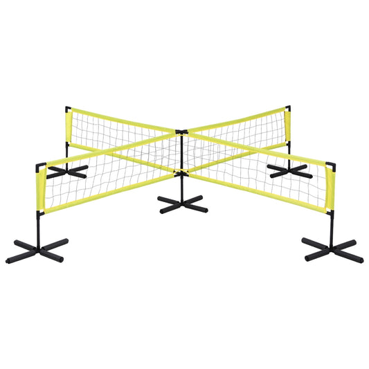 Everfit Portable Water Volleyball Net Set for childrens pool play, easy setup and storage.