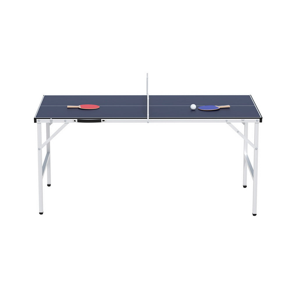 Everfit Foldable Ping Pong Table for indoor/outdoor family fun; kid-friendly design for home use