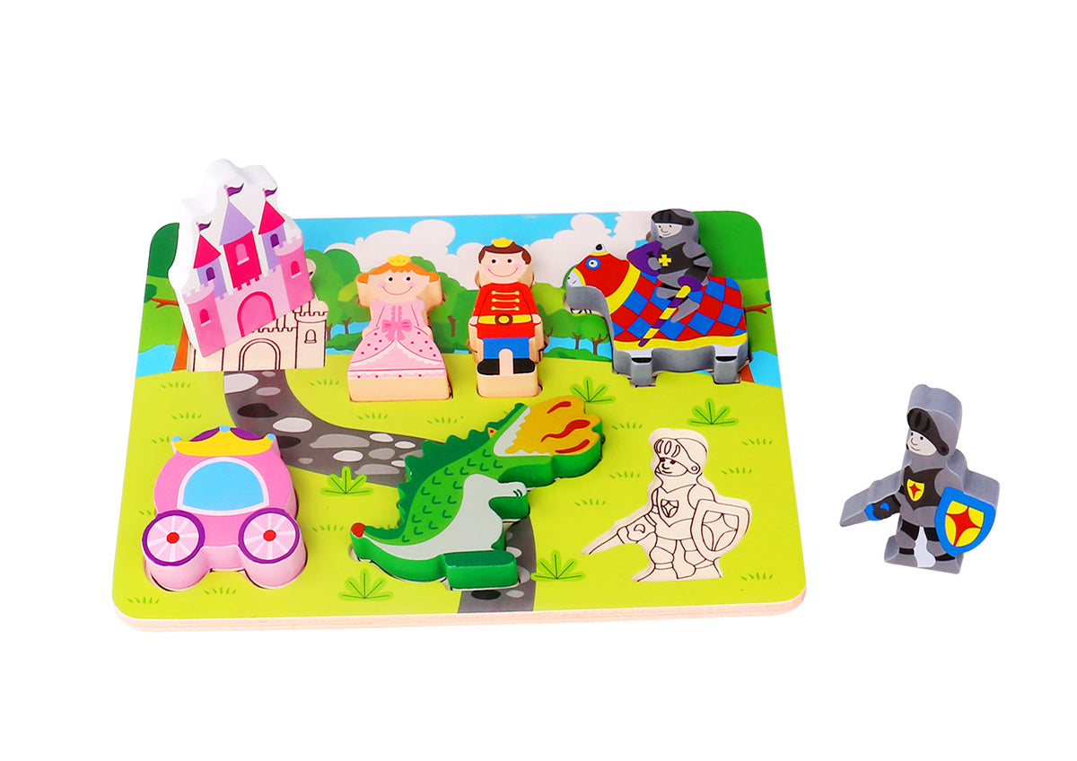Buy Wooden Chunky Puzzle Princess for Kids