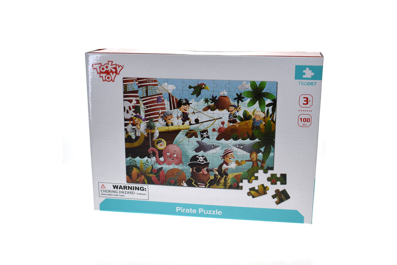 Pirate Jigsaw Puzzle 100 Piece for kids age 3 years plus 